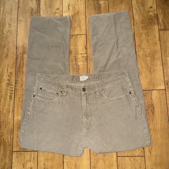 J Crew Vintage Slim Straight Corduroy Pants Toupe 36x32 - Picture 3 of 6